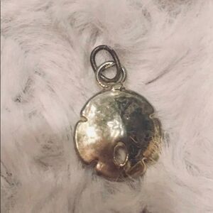 Sterling Sand Dollar Pendant or charm.